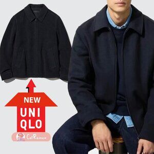 Uniqlo Single Collar Short Jacket *NEW w/ Tags* - Dark Navy - Men's Size XS